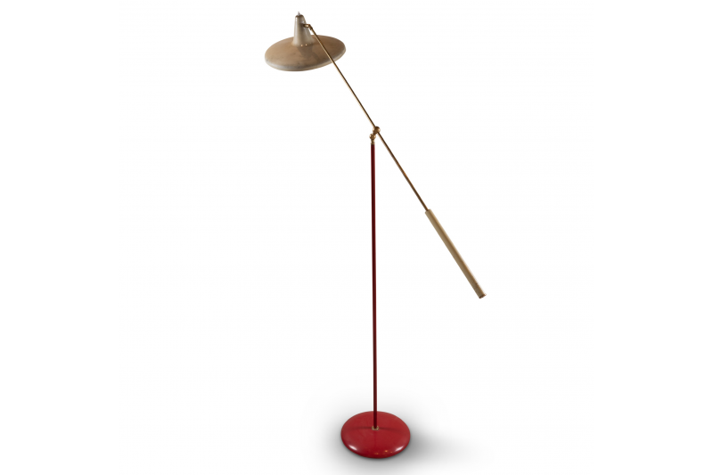 Italian design floor lamp by Stilnovo