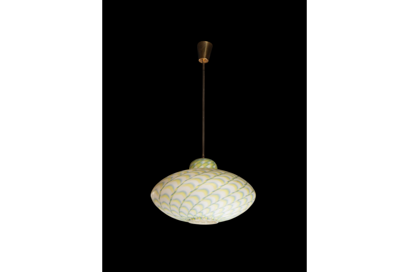 Murano glass suspension lamp