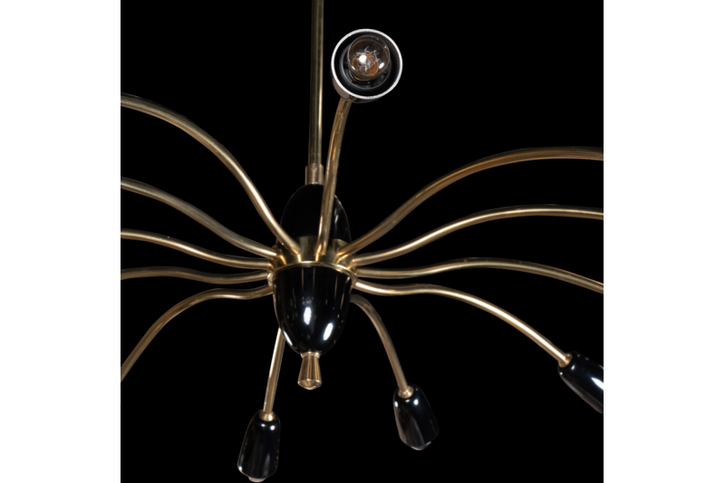 Stilnovo chandelier - Italy 1950