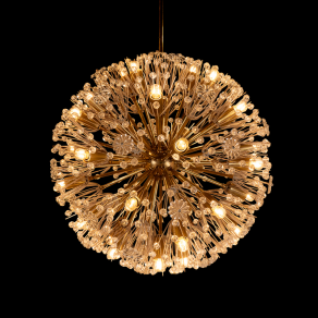 Emil STEJNAR's large Sputnik chandelier