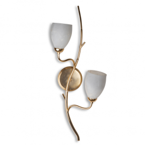 Two-branch wall light - Italy 1970