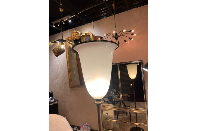 Elegant lampadaire italien de Barovier & Toso 1970