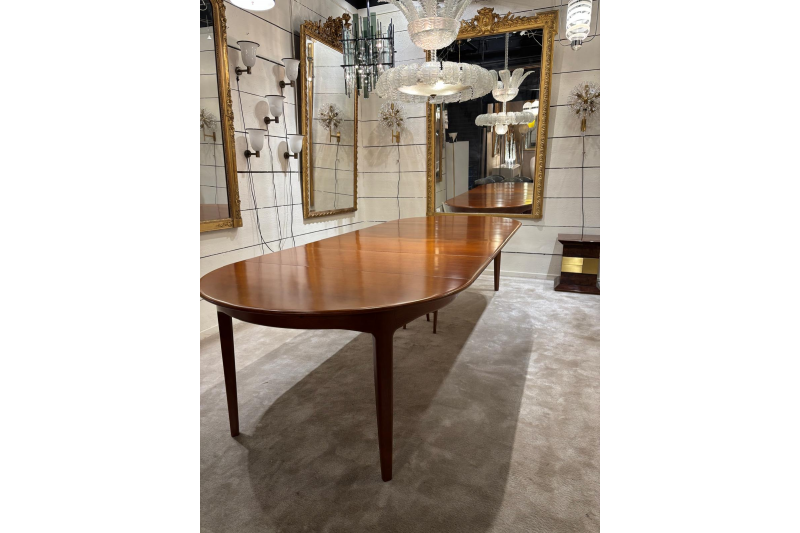 1960 Very large Scandinavian oak table
