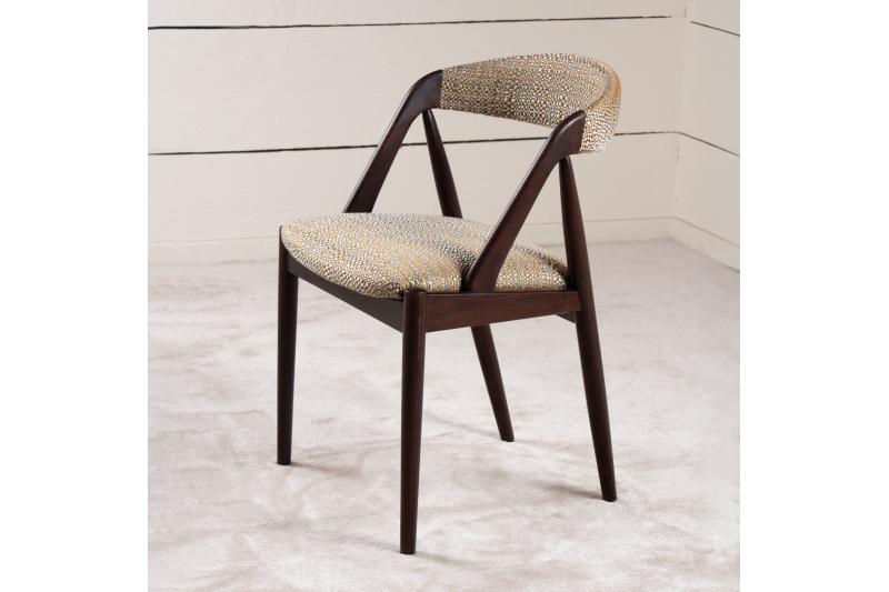 Beautiful set of 10 rosewood chairs by Kai Kristiansen