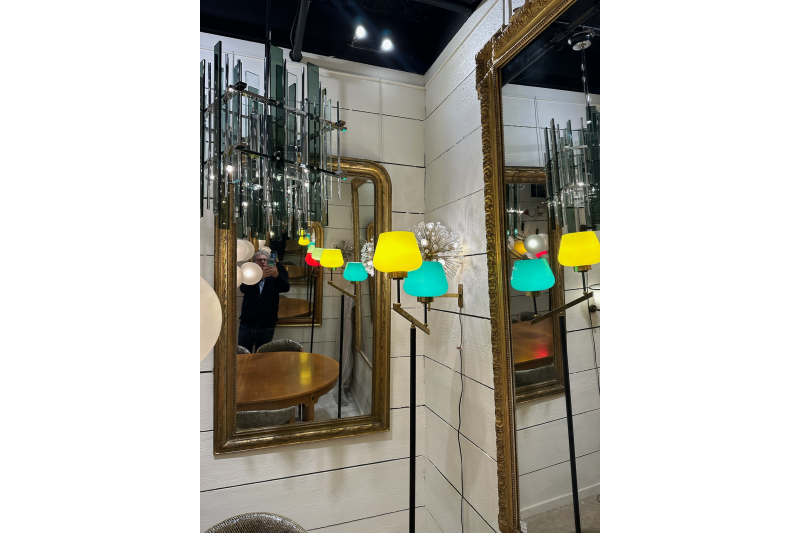 1970 Pair of Italian Floor Lamps