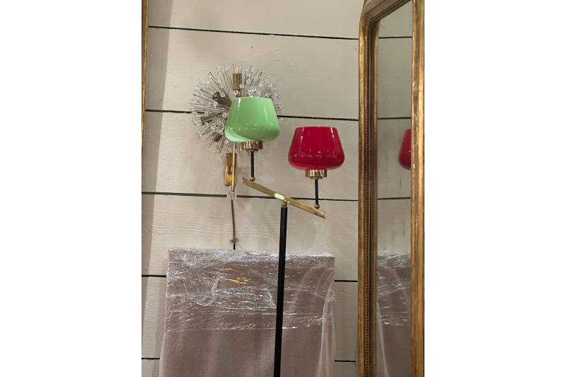 1970 Pair of Italian Floor Lamps