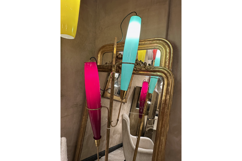 Large Italian Floor Lamp from the 1970s