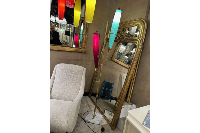 Large Italian Floor Lamp from the 1970s