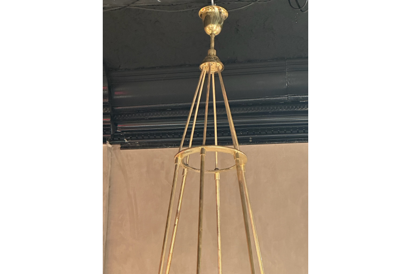 Elegant Murano glass chandelier - Italy 1970