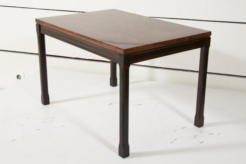 Pair of solid rosewood coffee tables 1960s