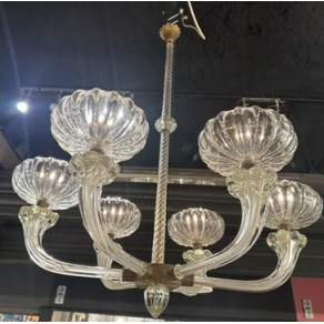 1950 Elegant Barovier chandelier