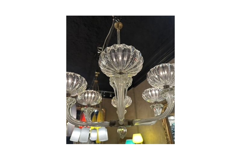 1950 Elegant Barovier chandelier