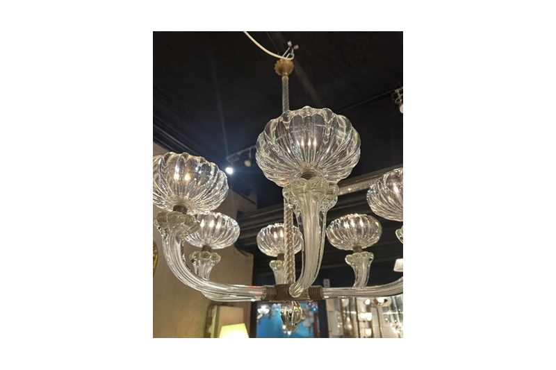 1950 Elegant Barovier chandelier