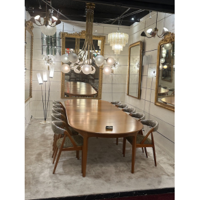 Très grande Table scandinave en chêne...