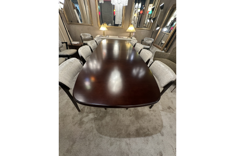 Table scandinave en palissandre 8-10