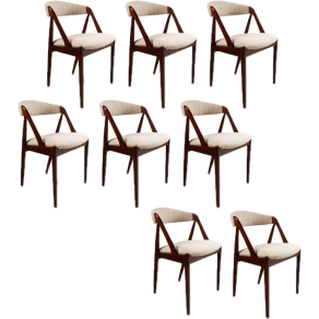 8 chaises 31 palissandre