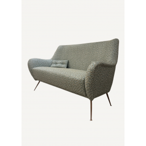 Small sofa, fully restored with...
