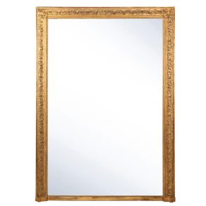 Très grand miroir, de cheminée en...