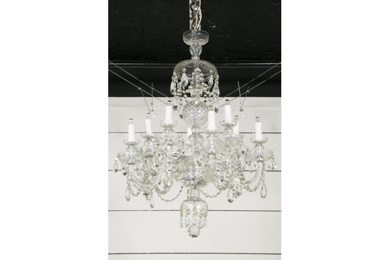 Lustre en cristal de Venise