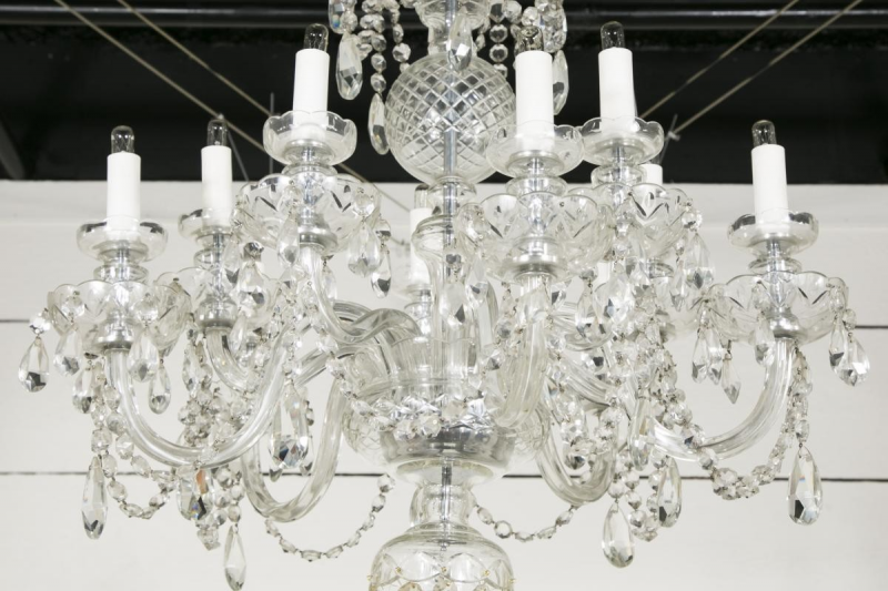 Venetian crystal chandelier 1960s