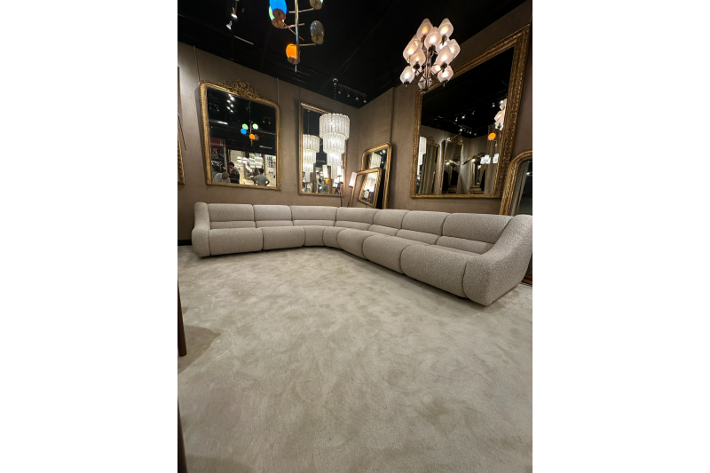 Large modular Italian sofa - 1970s