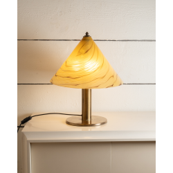 Grande lampe en verre de Murano,...
