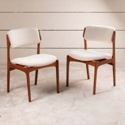 1960 large set of 12-14 dining chairs...