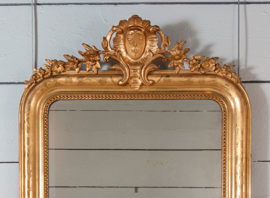 Gilded mirror